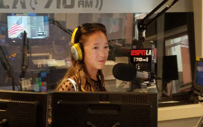 Victoria visits ESPN L.A. Live- Audio Interview