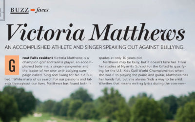Victoria Matthews Featured in Northern Virginia Magazine: Buzz/Faces